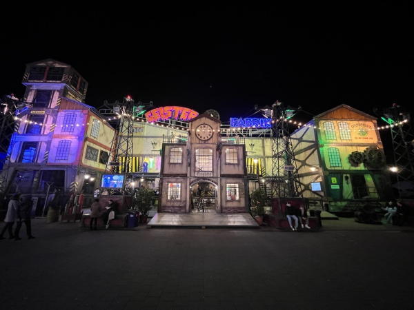 Geisterfabrik auf dem Hamburger Dom