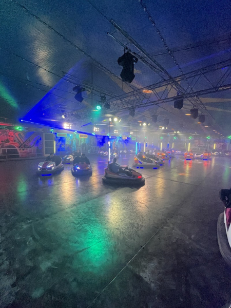 Autoscooter auf dem Hamburger Dom