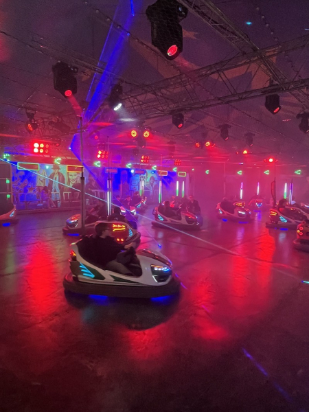 Autoscooter auf dem Hamburger Dom