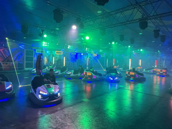 Autoscooter auf dem Hamburger Dom