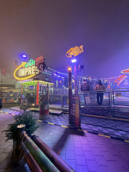 Break Dancer auf dem Hamburger Winterdom 2025