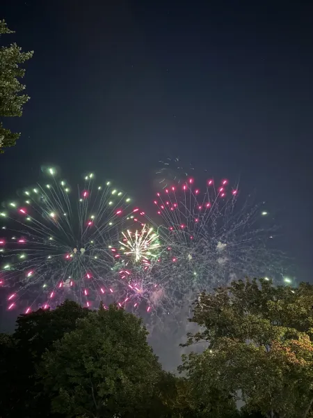 Feuerwerk Hamburger Sommerdom 2025