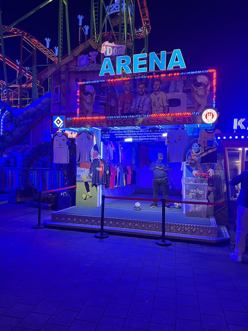 Fußball Arena Hamburger Dom