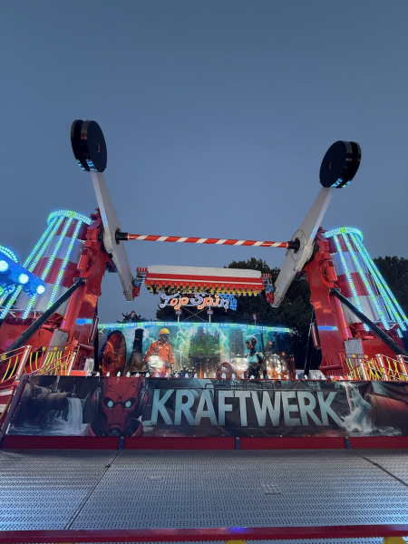 Wirbelwind-Abenteuer mit dem "Top Spin"